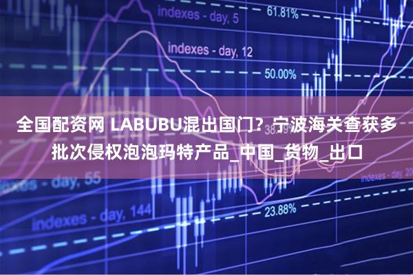 全国配资网 LABUBU混出国门？宁波海关查获多批次侵权泡泡玛特产品_中国_货物_出口