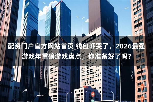 配资门户官方网站首页 钱包吓哭了，2026最强游戏年重磅游戏盘点，你准备好了吗？
